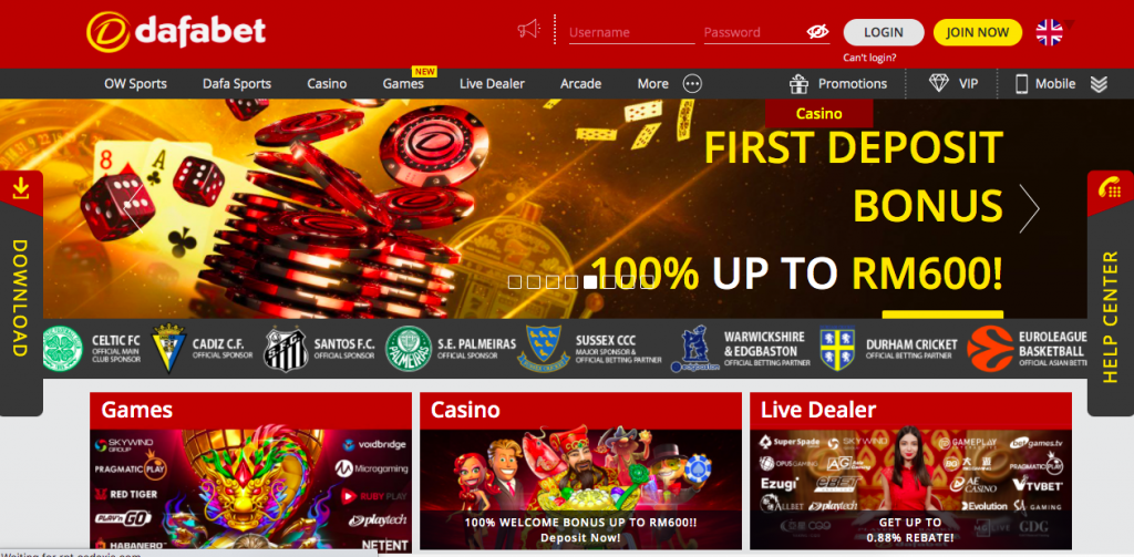 Dafabet malaysia casino review